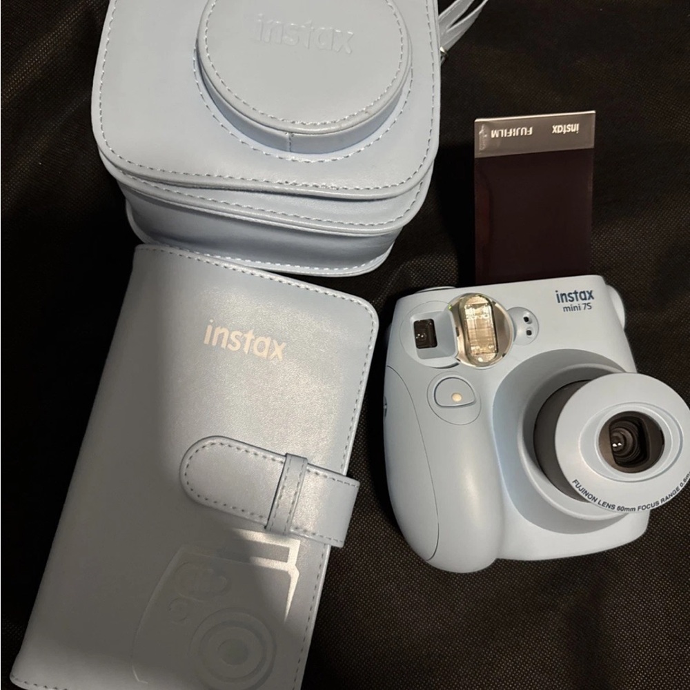 Fujifilm Instax Mini 7S Instant Camera Light Blue PLEASE READ TESTED - Picture 6 of 13